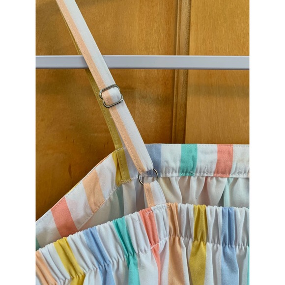 NWT Wonder Nation Girl's Plus Size Large Sundress Adjustable Straps Tiered Maxi - Picture 10 of 12